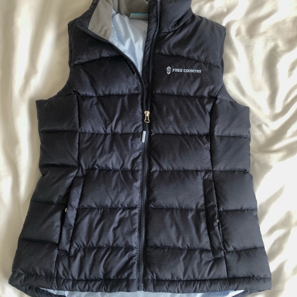 Warm puffer winter vest
